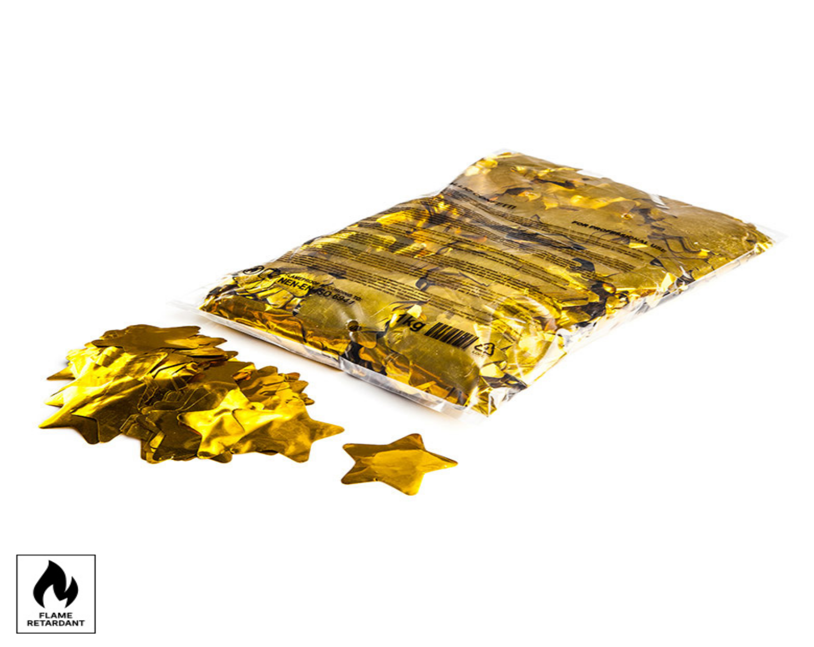 MAGIC FX Metallic confetti stars