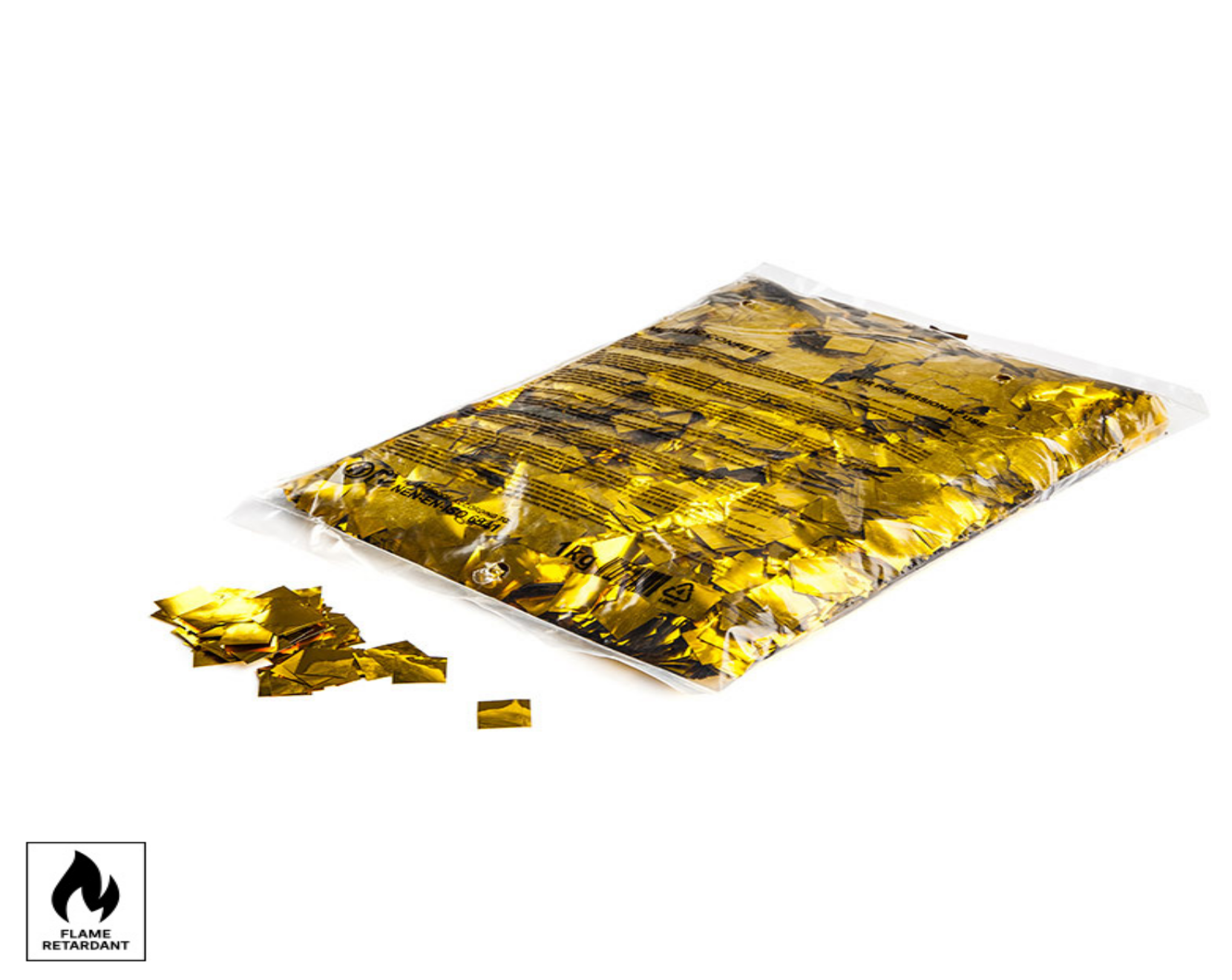 MAGIC FX Metallic confetti vierkantjes