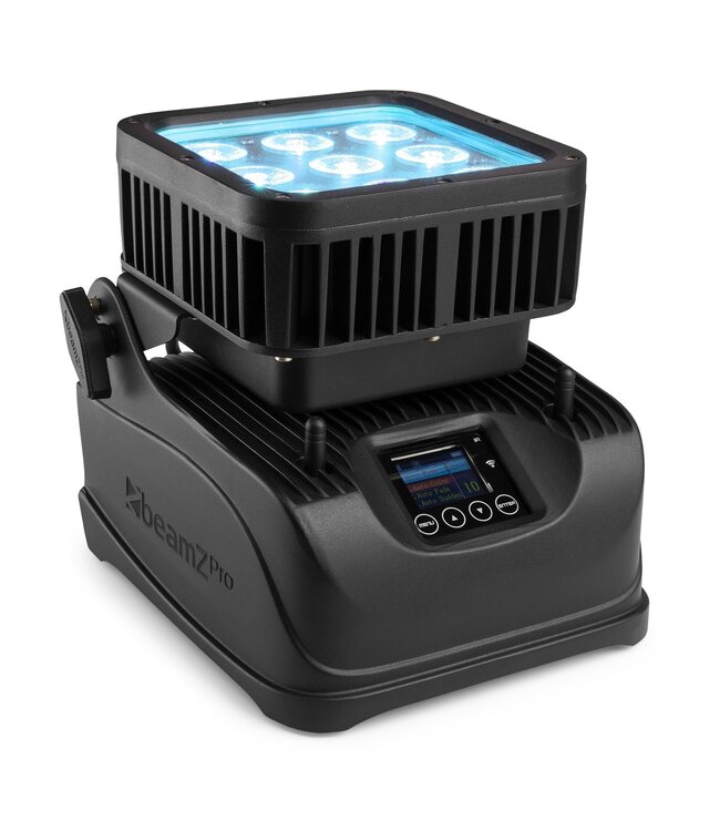 Beamz Starcolor72B floodlight op batterij RGBW IP65 outdoor