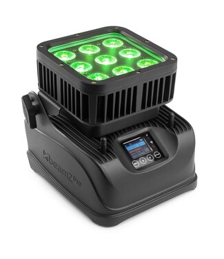 Beamz Starcolor72B floodlight op batterij RGBW IP65 outdoor