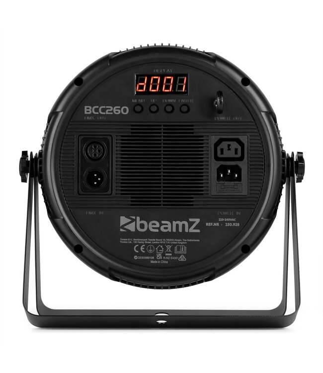 Beamz BCC260 Flat Par 27x 6W RGBAW-UV