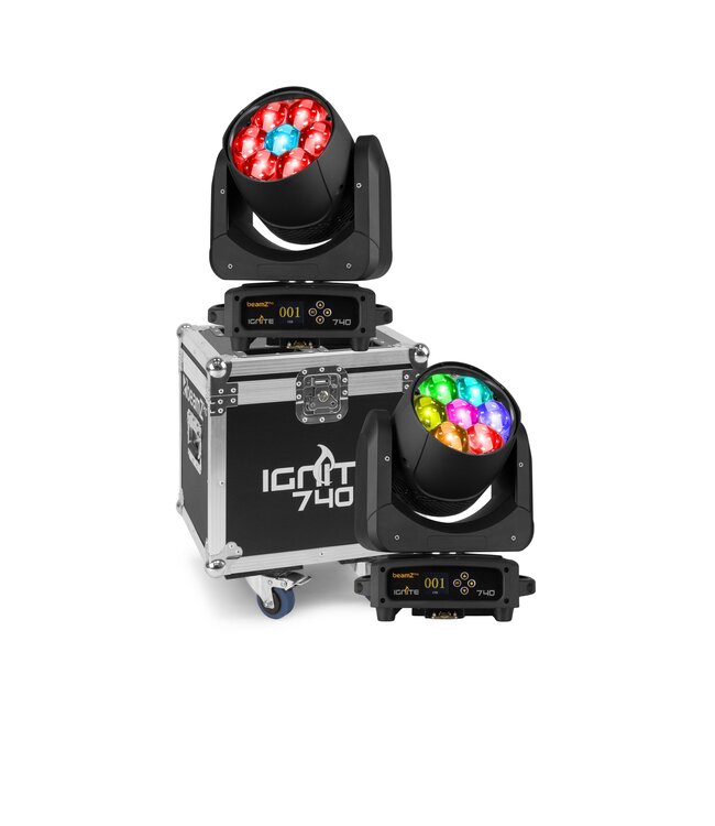 Beamz Ignite 740 Zoom wash movinghead