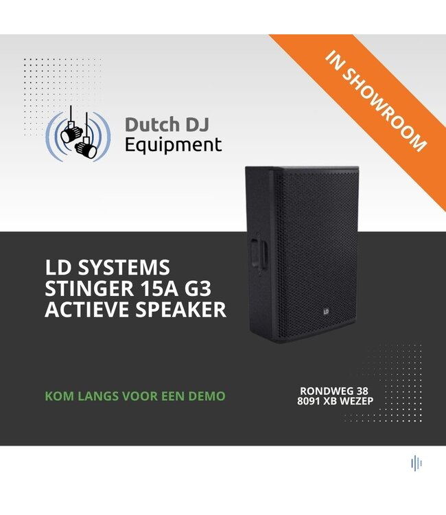 B-stock LD Systems STINGER 15 A G3 actieve speaker