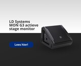 LD Systems MON G3 actieve stage monitor voor precies geluid op stage