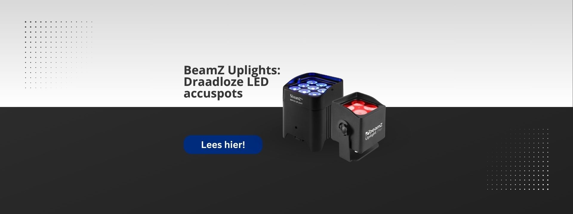 BeamZ Accu Spots: Draadloze LED Verlichting