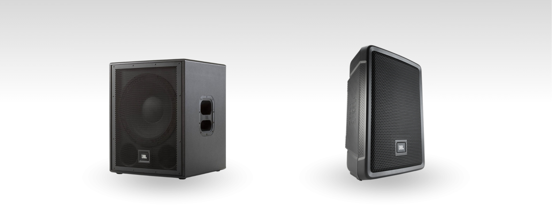 JBL IRX speakers combineren lichtgewicht ontwerp met helder, professioneel geluid.