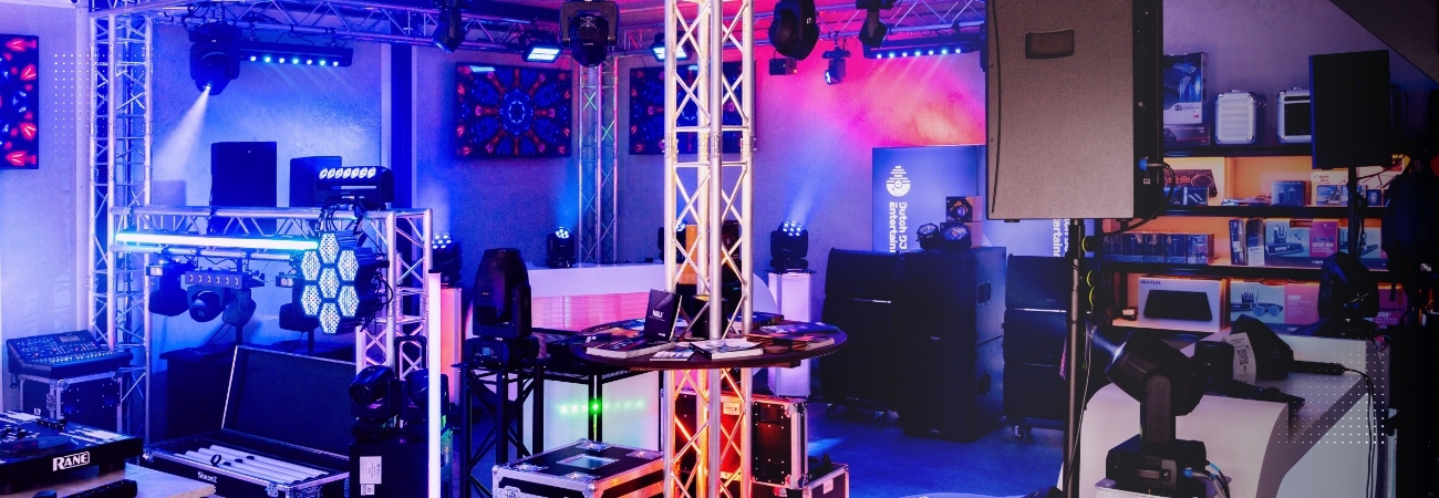 Showroom Dutch DJ Equipment Homepage