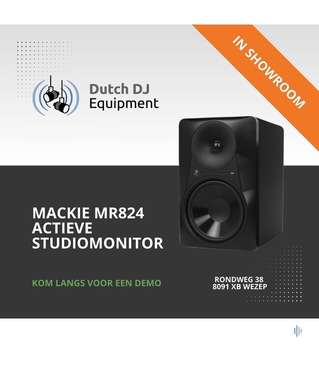 Mackie MR824 actieve studiomonitor (per speaker)