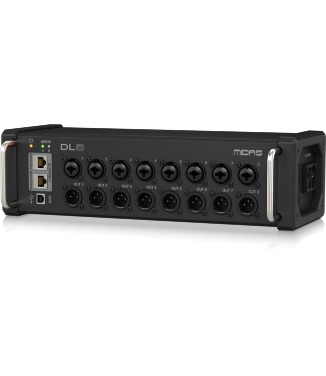 Midas DL8 digitale stage snake