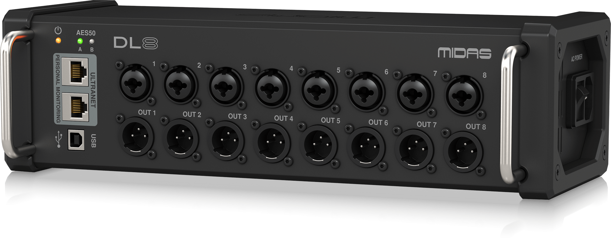 Midas DL8 digitale stage snake