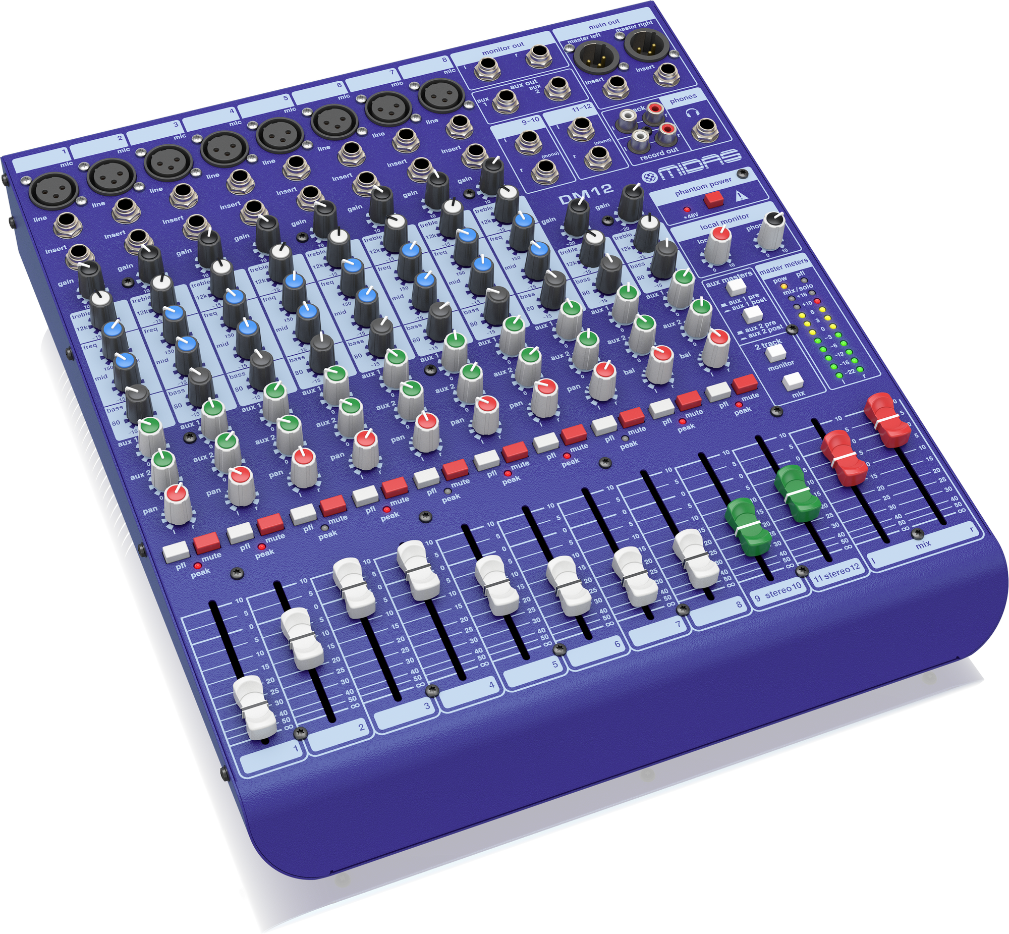 Midas DM12 Analoog mengpaneel