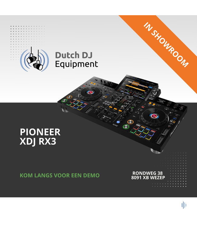 Pioneer XDJ-RX3 all-in-one standalone DJcontroller
