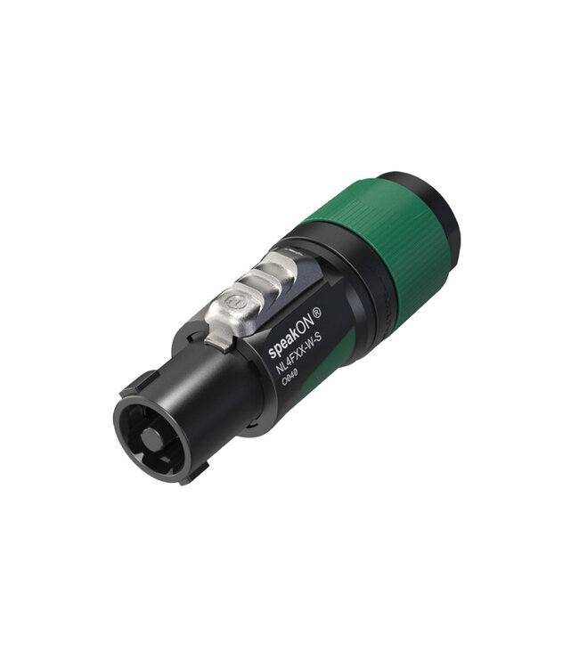 Neutrik NL4FXX-W-S speakon plug 4 polig SMALL