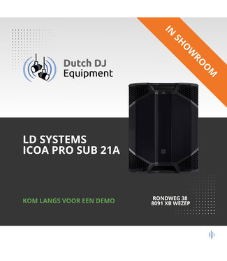 LD Systems ICOA Pro SUB 21A - 21 inch Actieve Subwoofer