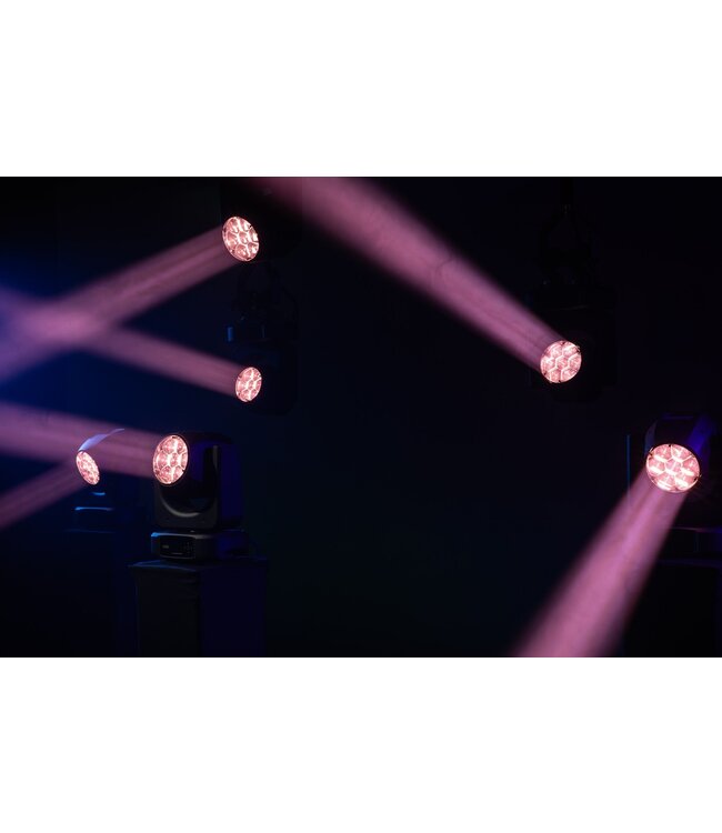 Showtec Xpression 2000W - 7x 40 watt Wash Beam movinghead