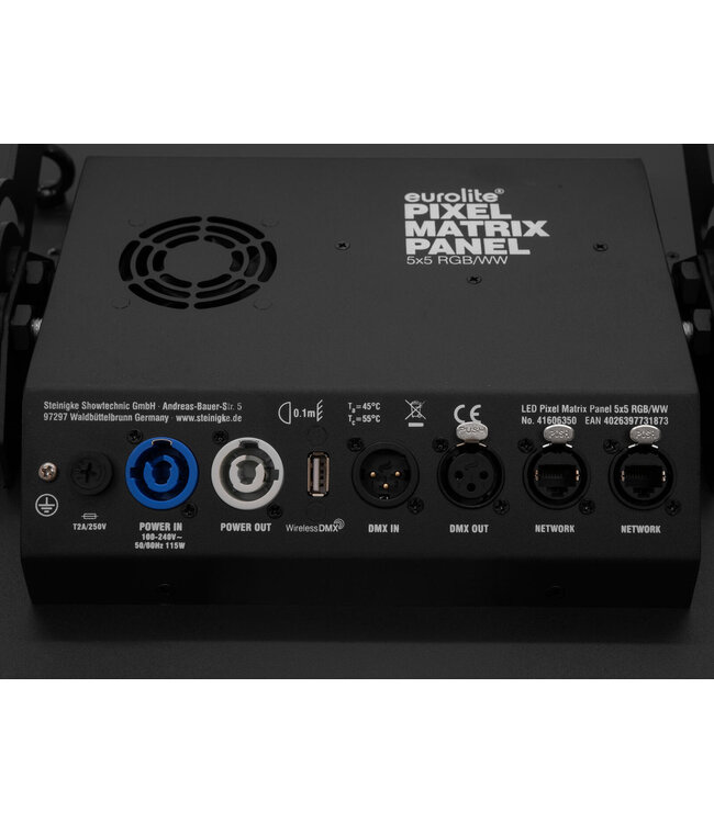 EUROLITE LED Pixel Matrix Panel 5x5 RGB/WW