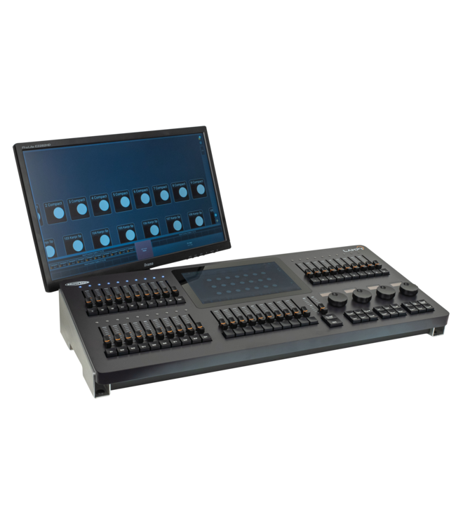 B-stock LAMPY 40 2U lichttafel + flightcase