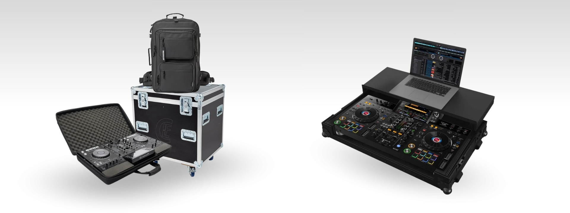 Flightcase, Beschermhoezen, Tassen & Zomo Workstation