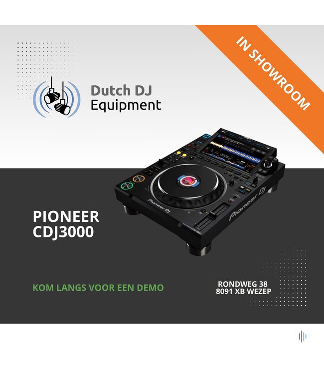 Pioneer CDJ3000 multimedia player