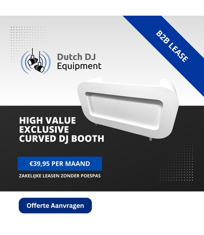 DDEQ High value exclusive Curved DJ booth