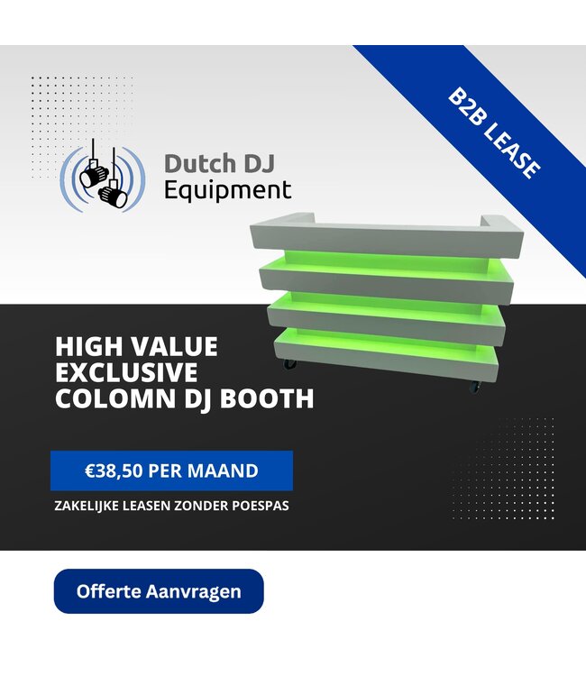 DDEQ High value exclusive Colomn DJ booth
