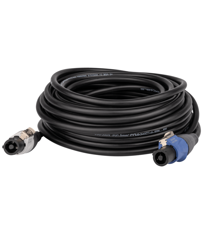 DAP Powercable Blue/White Pro Power Connector 10m