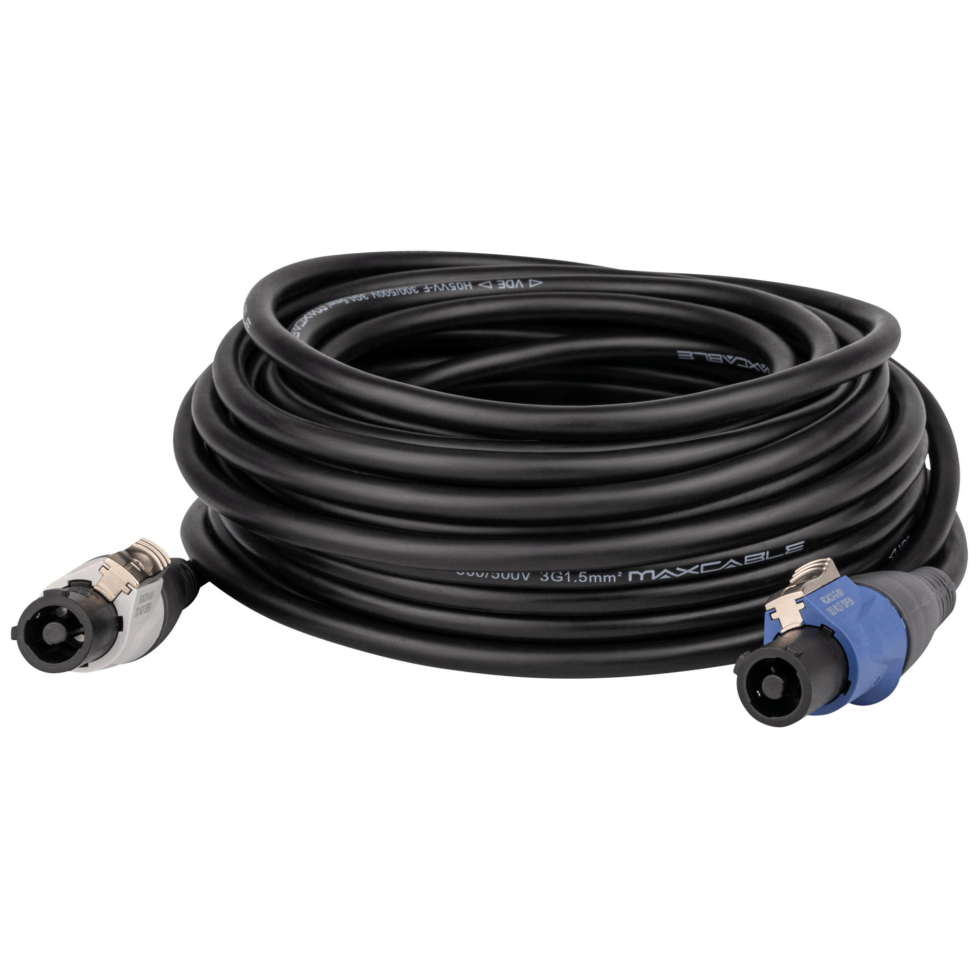 DAP DAP Powercable Blue/White Pro Power Connector 10m