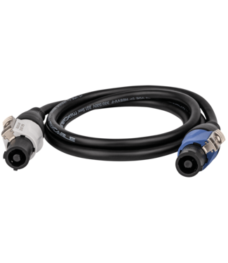 DAP DAP Powercable Blue/White Pro Power Connector 0,75m