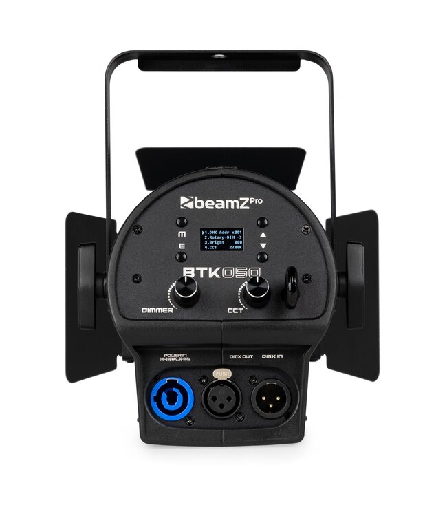 Beamz BTK050Z Mini Fresnel Zoom 2x 50W LED WW/CW