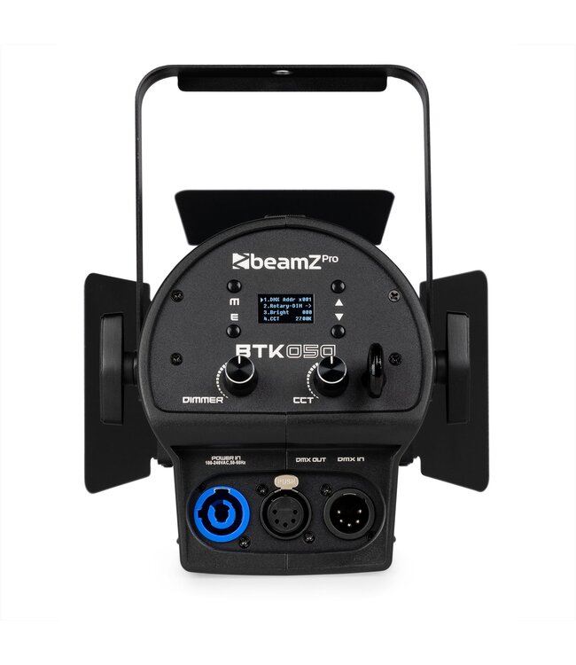 Beamz BTK050Z Mini Fresnel Zoom 2x 50W LED WW/CW