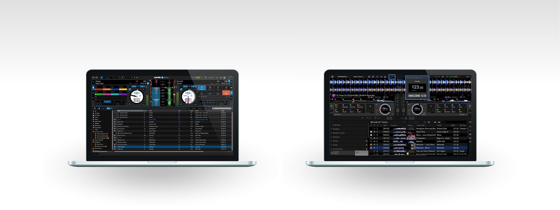 Laptop of standalone draaien, wat past het beste bij jou? Voorbeeld van Laptop DJ Controllers.