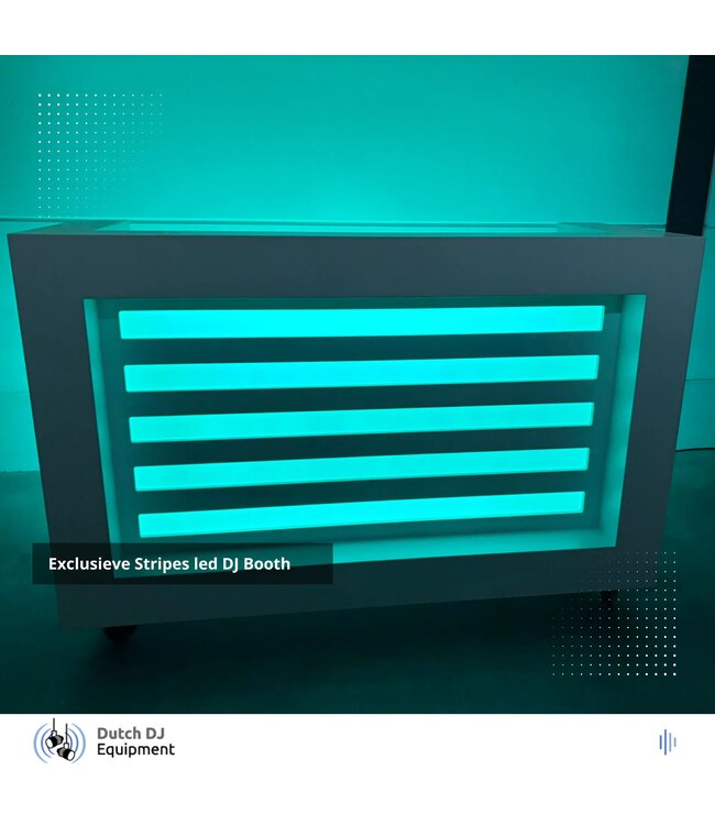 DDEQ High value Stripes DJ booth