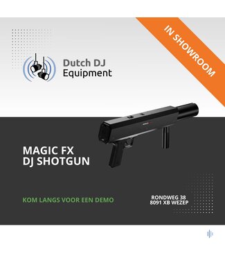 MAGIC FX DJ Shotgun electric confetti shot op batterij