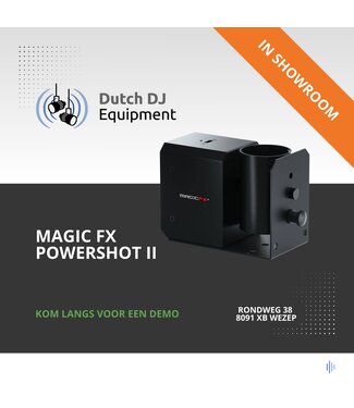 MAGIC FX Powershot II confetti shooter