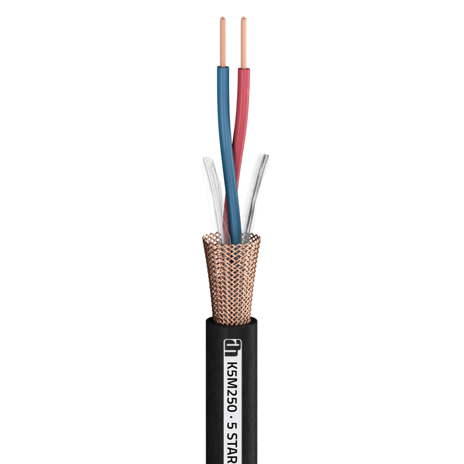 LD Systems 5 STAR MICROPHONE 250 microfoon XLR kabel 100 meter op rol