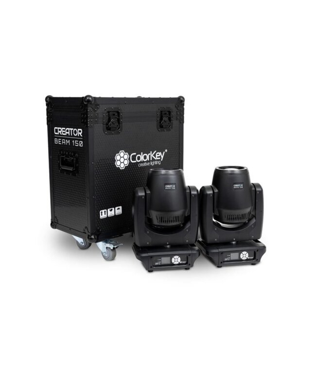 Colorkey Creator Beam 150 - 2x in flightcase