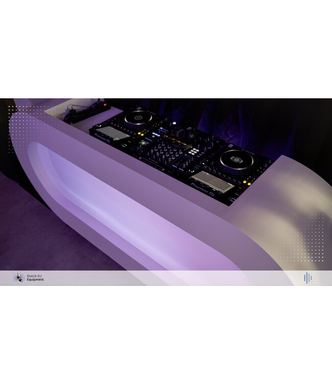 DDEQ High value exclusive klassieke ovale DJ booth