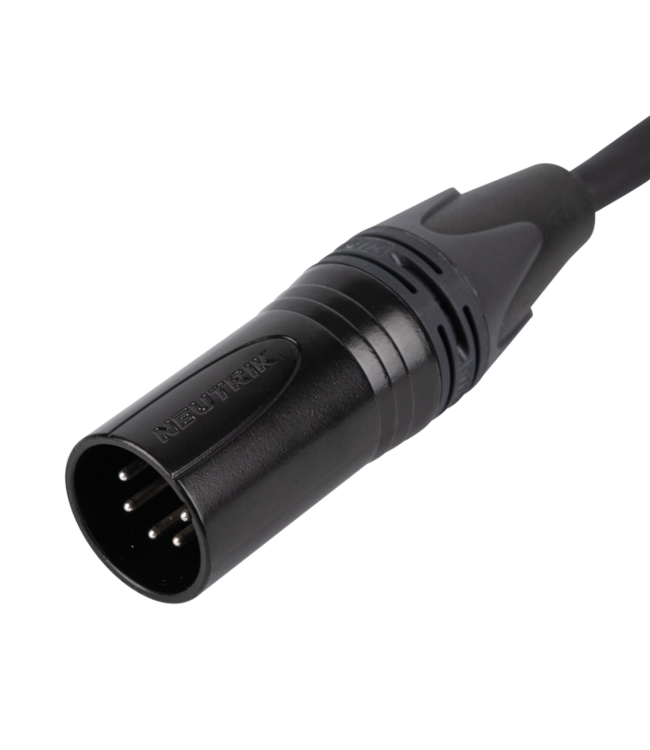 DAP FLN085 Quad DMX & AES/EBU-kabel Neutrik 5pins  XLR kabel