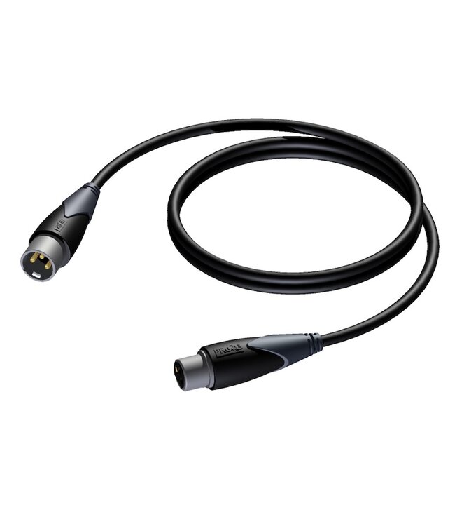 Procab CLA901/1.5 xlr microfoonkabel 1.5 meter