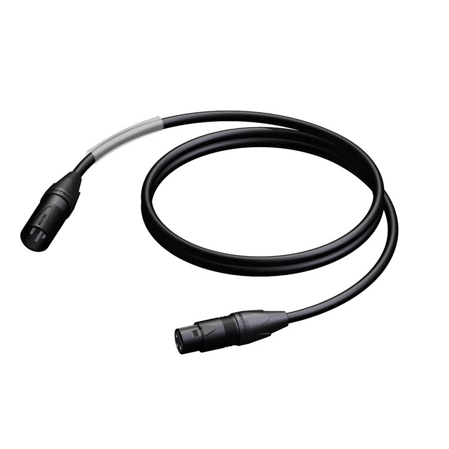 Procab PRA901/1.5 Ultraflex microfoonkabel XLR 1.5 meter