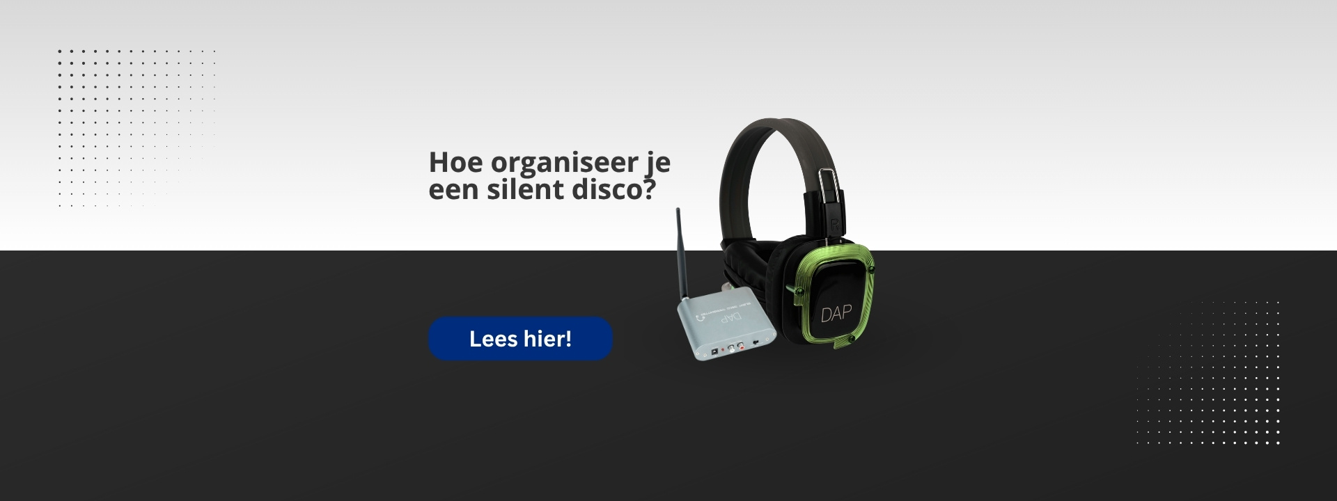 Hoe organiseer je een silent disco? 