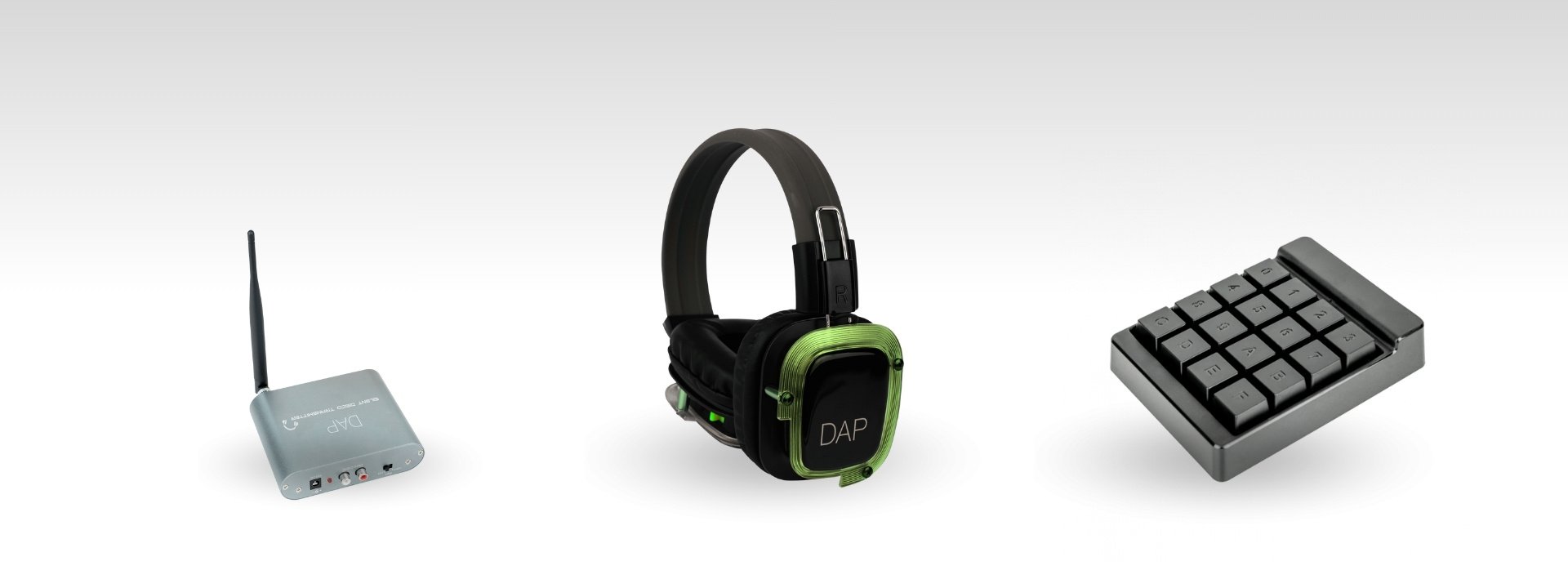 Silent Disco starter pack - Koptelefoon, Zender en Keypad bij Dutch DJ Equipment