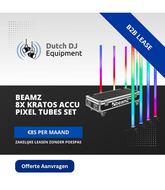 Beamz Kratos LED Tube Set RGBW + wwcw