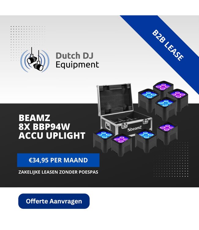 Beamz BBP94W accu Uplight