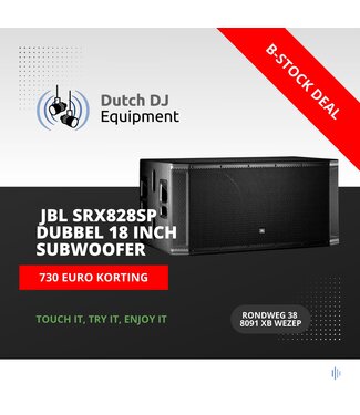 JBL B-stock SRX828SP 2x 18 inch actieve subwoofer 2000 W