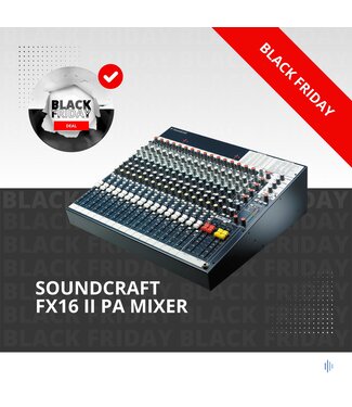 Soundcraft FX16 II PA mixer