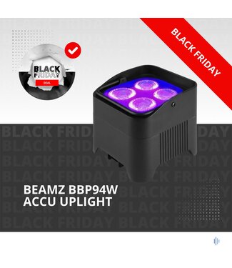 Beamz BBP94W accu Uplight