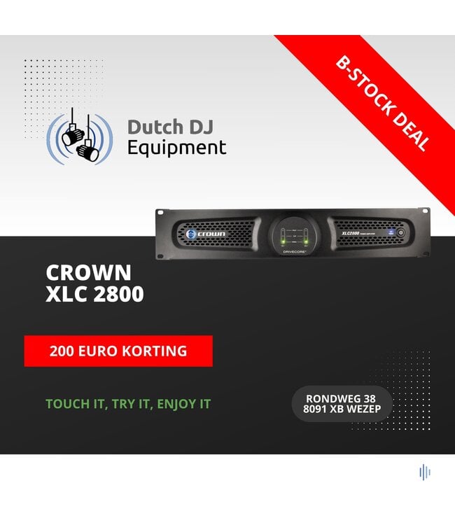 B-stock Crown XLC 2800