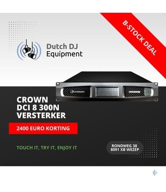 Crown B-stock DCi 8 300N versterker
