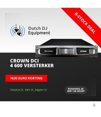 Crown B-stock DCi 4 600 versterker